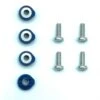 Crazyfly Hexa Binding Screws And Washers - Blue (set Of 4) Discounts Apply ! -WaveRide Gear Shop crazyfly hexa screws and washers blue 1