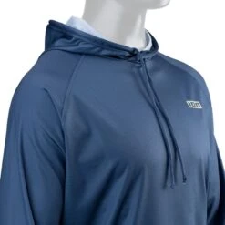 ION Wetshirt Hoodie Long Sleeve - Mens - Salty Indigo Discounts Apply ! -WaveRide Gear Shop ion 2023 wetshirt hood ls salty indigo size 4