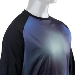 ION Wetshirt Long Sleeve - Mens - Blue Gradient Discounts Apply ! -WaveRide Gear Shop ion 2023 wetshirt ls blue gradient size 4