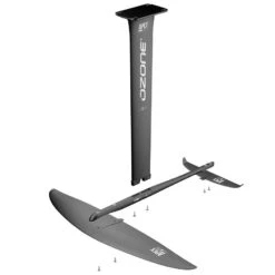 Apex V1 MA 1250 Complete Hydrofoil - 90cm Mast/78 Fuselage/210 Stabilizer Discounts Apply ! -WaveRide Gear Shop ozone apex hydrofoil wing 1250 complete 4
