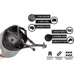 Surf And Foil Impact Hat - 20% Off Holiday Sale Discounts Apply ! -WaveRide Gear Shop vebodi 2023 surf impact hat 4